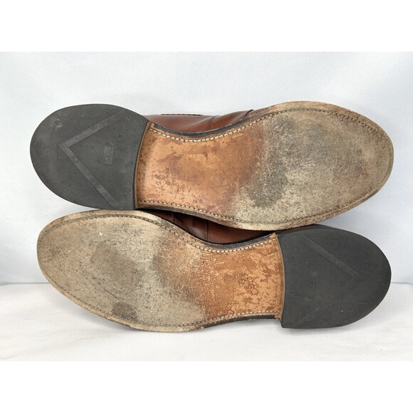 Allen Edmonds Cody Loafers Men's 13 D Brown Leather Tassel Kiltie Slip On Shoes - Picture 10 of 10